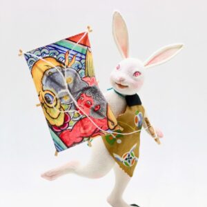 跳ねうさぎ 凧揚げ - 有限会社ホリホック